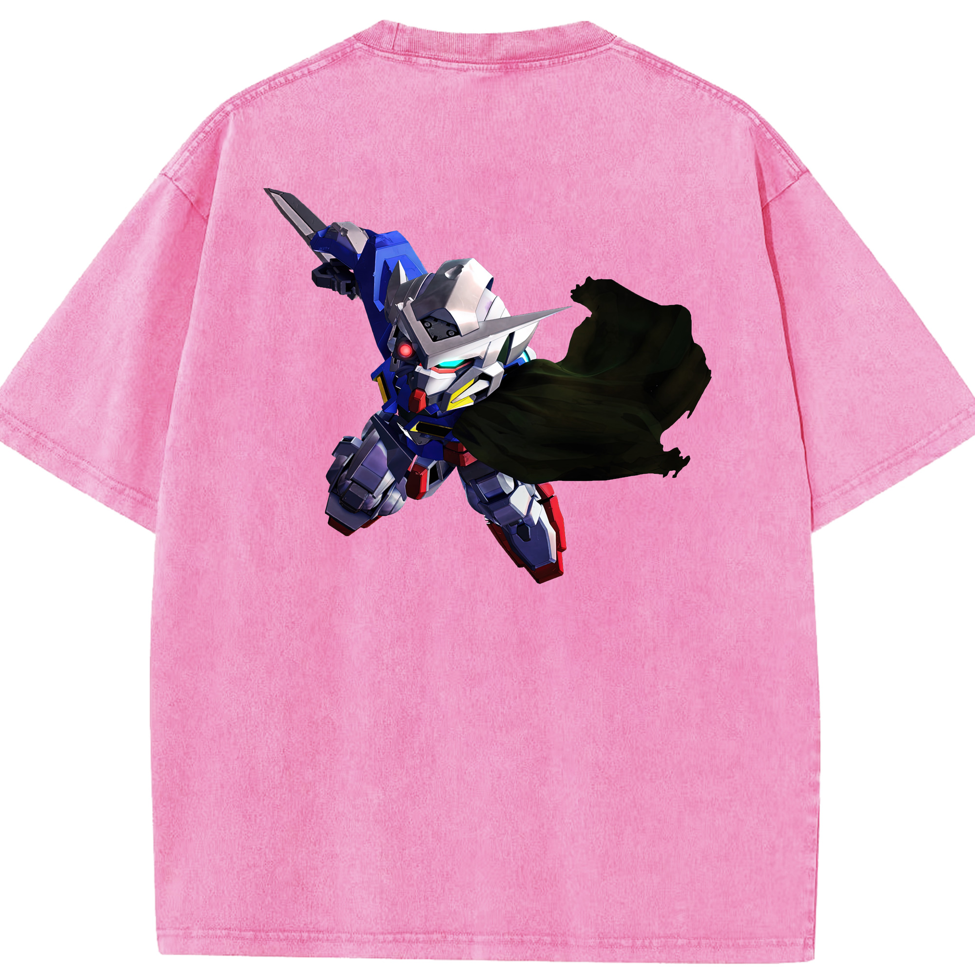 （画像用） 機動戦士ガンダム Mobile Suit Gundam 綿100% ヴィンテージ風 半袖Tシャツ（背面プリント）